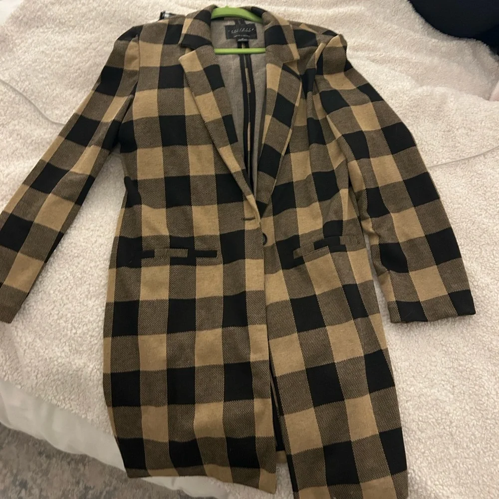 Sanctuary Striped trench coat - Picture 1 of 4